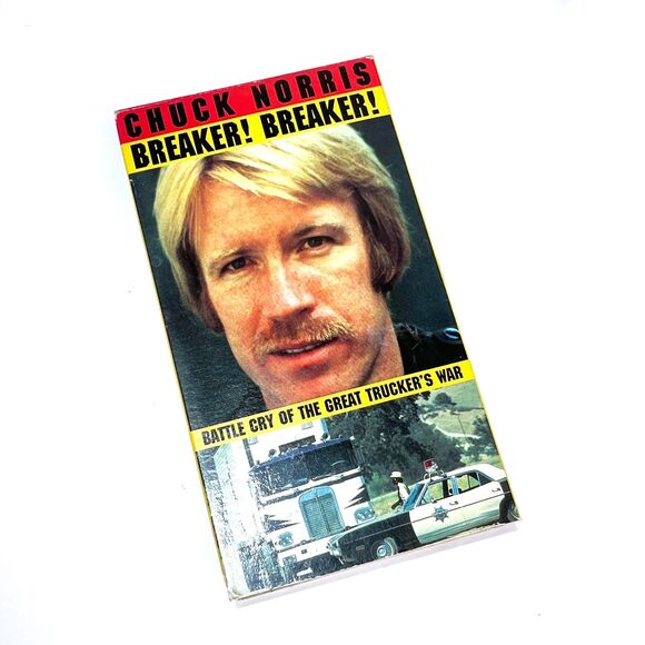 Vintage VHS Tape: Chuck Norris 'BREAKER, BREAKER" - Picture 3 of 6